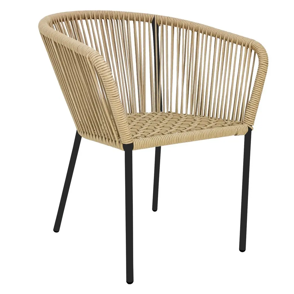 Ameca silla acero galvanizado y textilene // Exterior 100% 