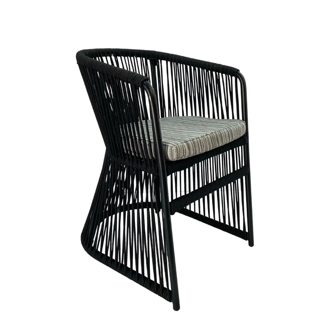 Jocotepec silla aluminio, textilene y loneta // Exterior 100% 
