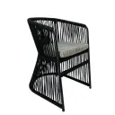 Jocotepec silla aluminio, textilene y loneta // Exterior 100% 