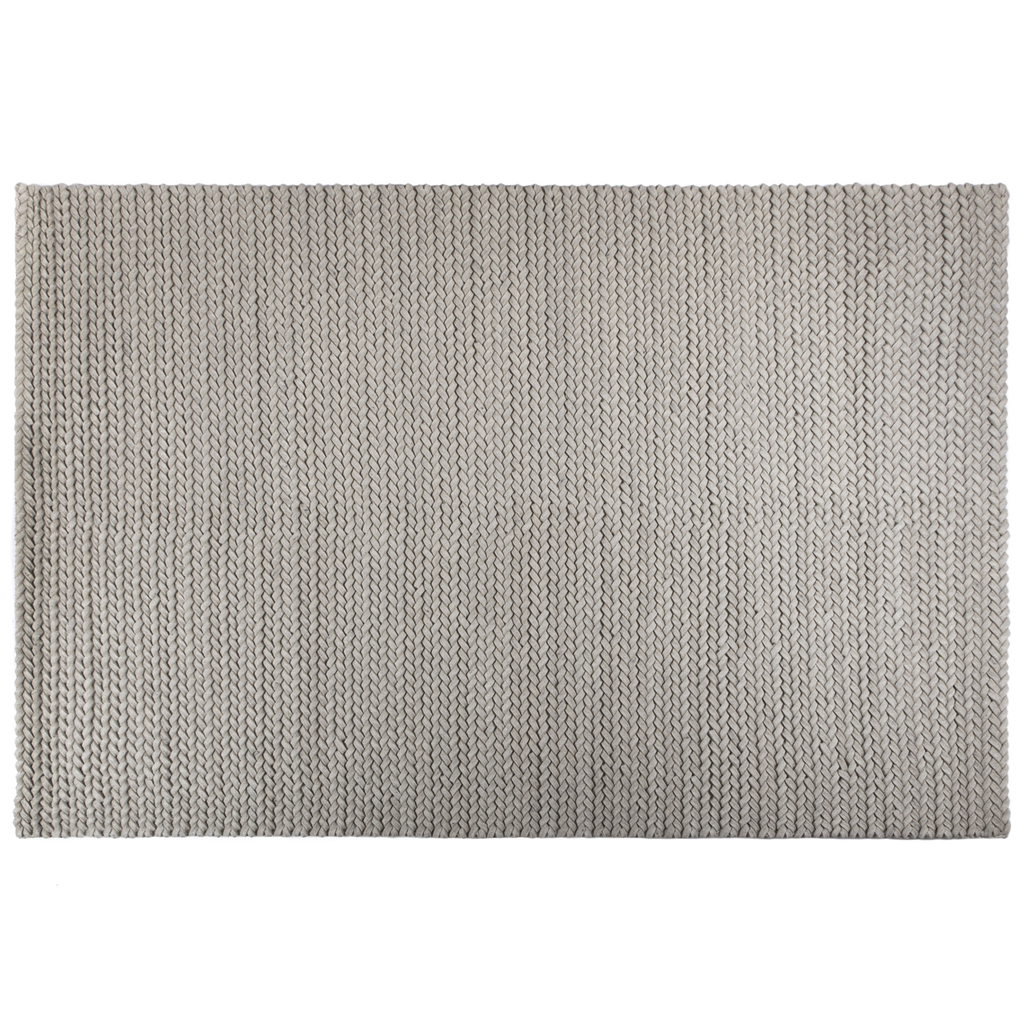 Lenhi tapete decorativo gris plata 160x230 // MP