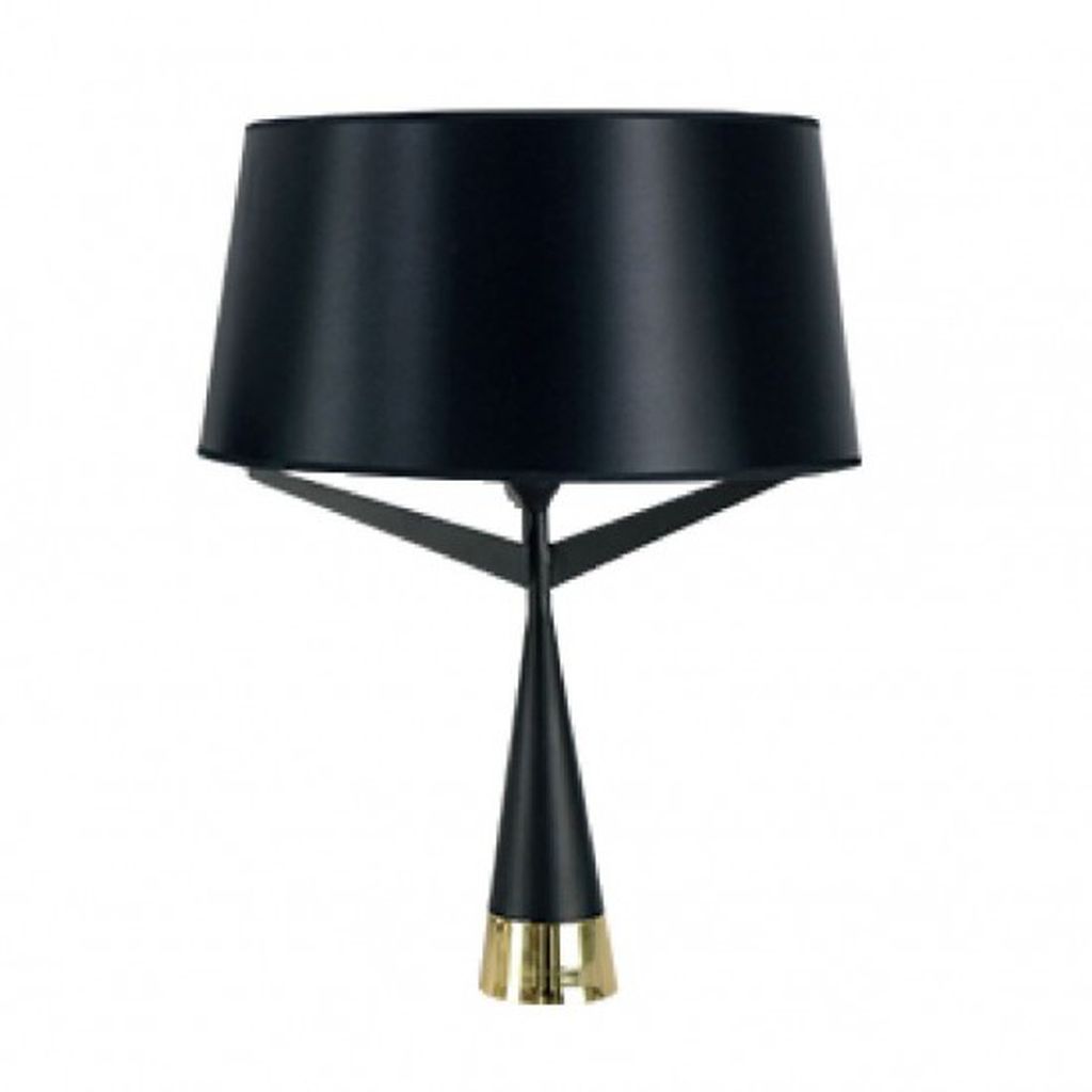 Terisa lámpara de mesa negra // MS