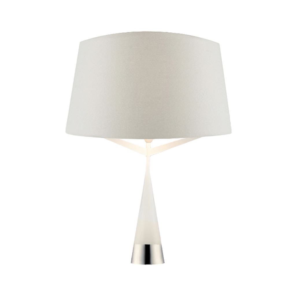 Terisa lámpara de mesa blanca // MS