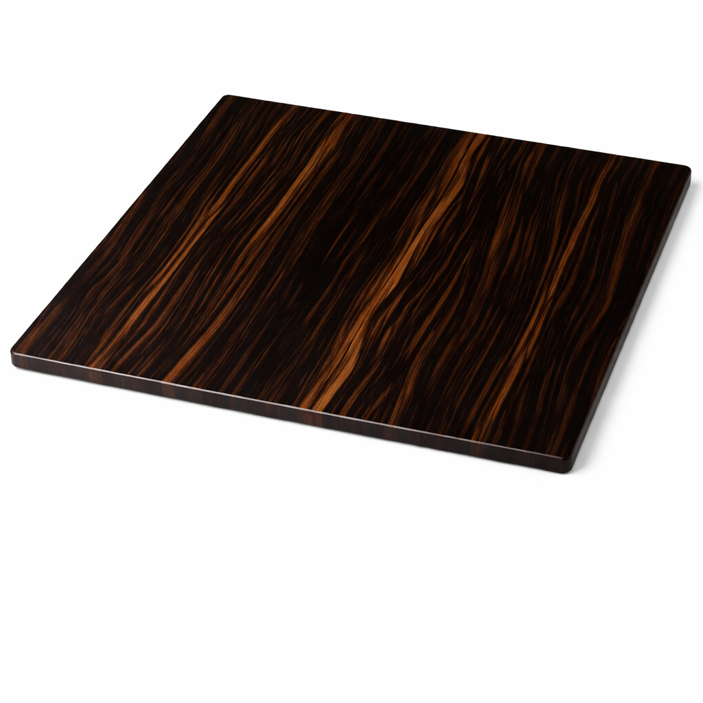 Cubierta melamina encapsulada Ebony 60 x 60 // Exterior 100%