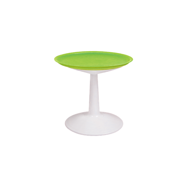 Maulen mesa lateral blanco con verde // MP