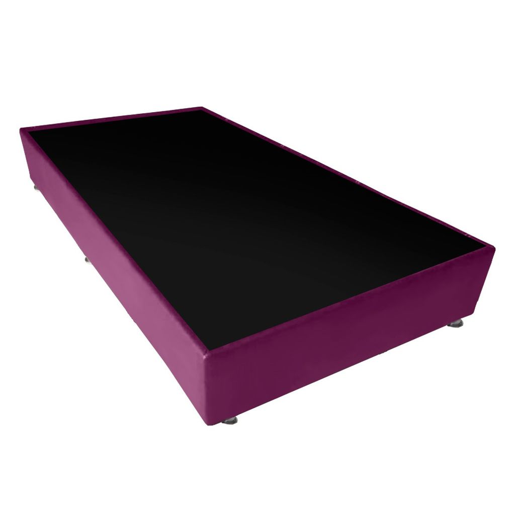 Bonanza base de cama individual tapiz morado // MP