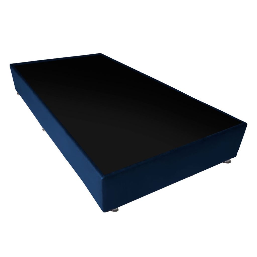 Bonanza base de cama queen size tapiz azul // MP