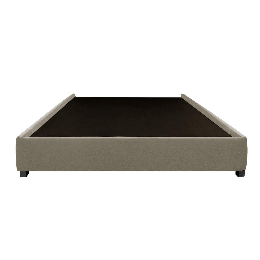 California base cama individual gris oscuro // MP