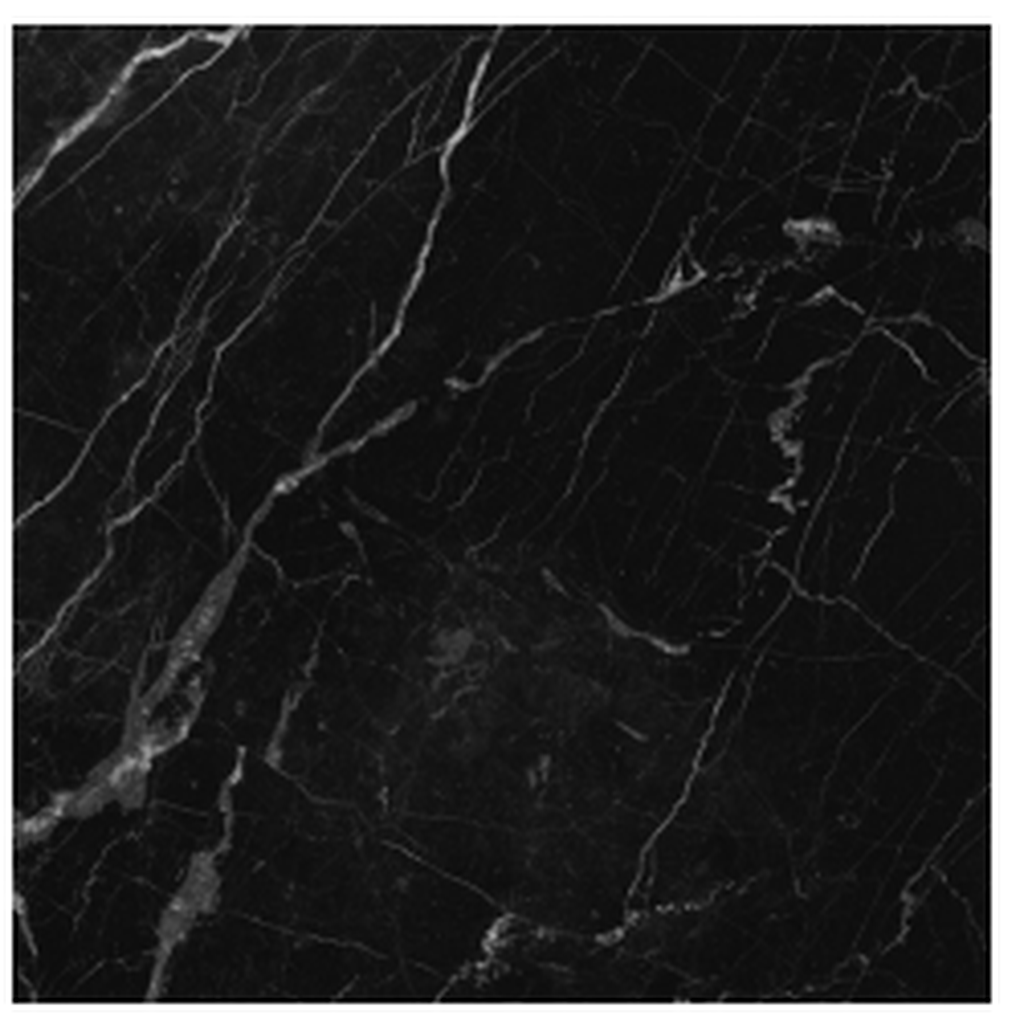 Cubierta melamina estratificada carrara negro 80*80