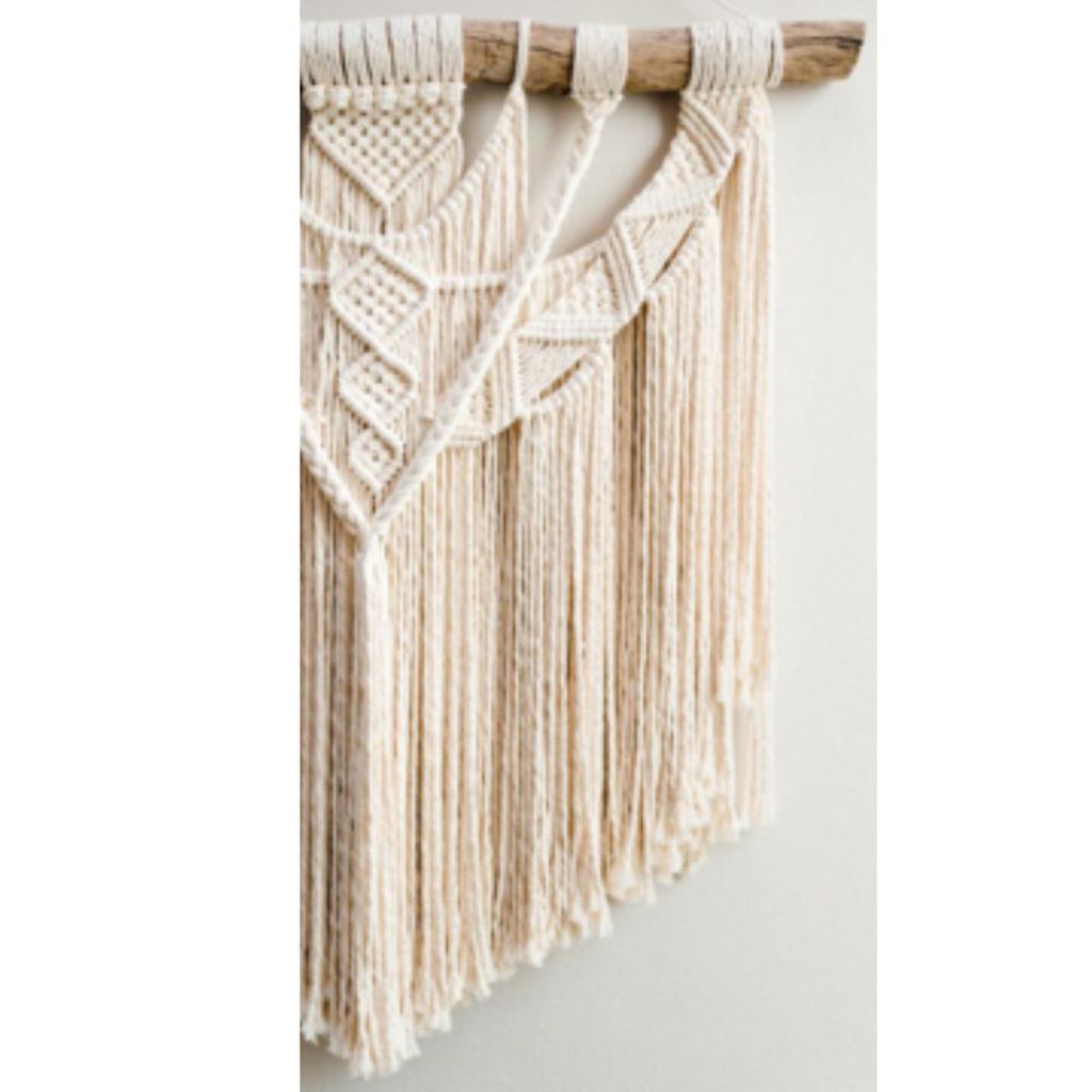 Sauce adorno de pared macrame // MP