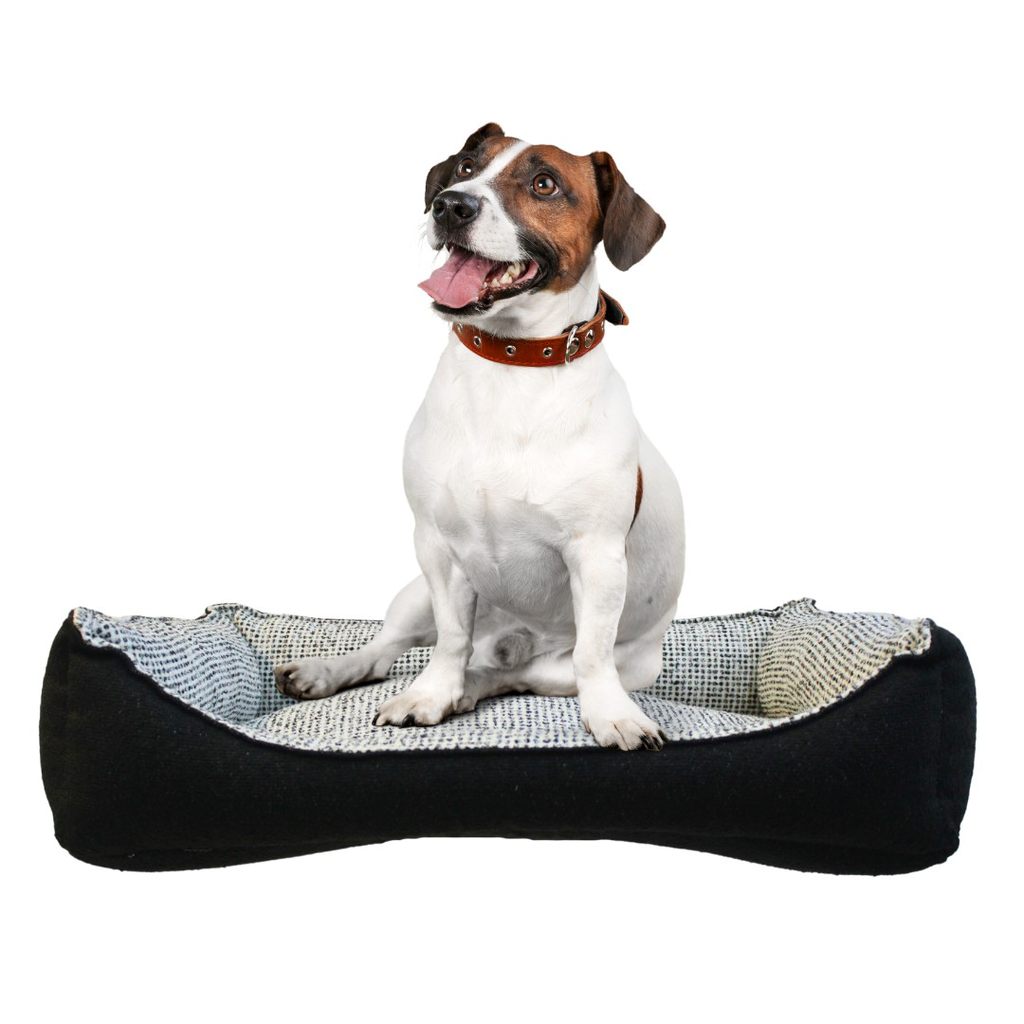 Cama inteligente para perro grande Black &amp; white // Outlet