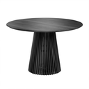 Irune mesa de comedor 120 negra // Exterior techado