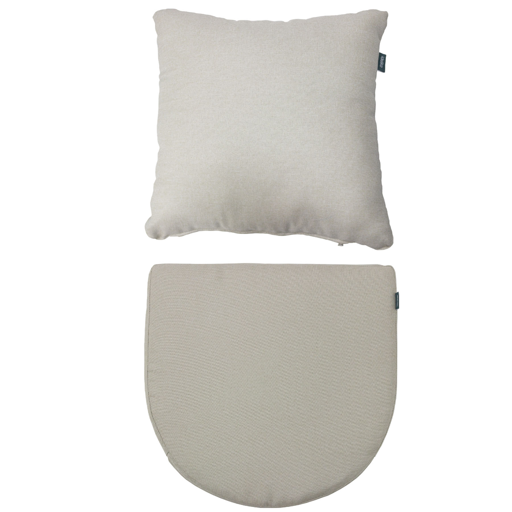 Jalisco cojin asiento y respaldo tela curri beige // Exterior techado