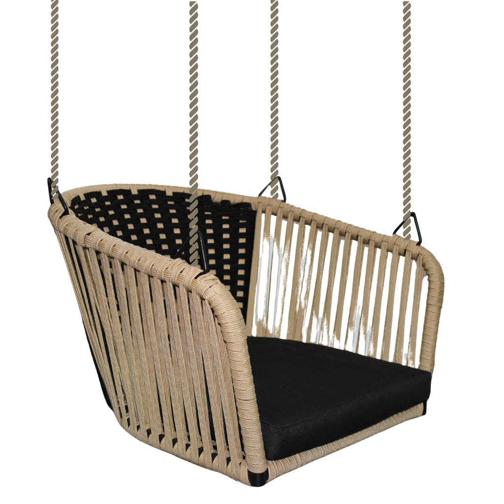 Jalisco columpio cuerda textilene cojín loneta // Exterior 100%