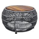 Acatic mesa de centro cuerda gris // Exterior techado