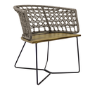 Yelapa silla cuerda beige // Exterior techado