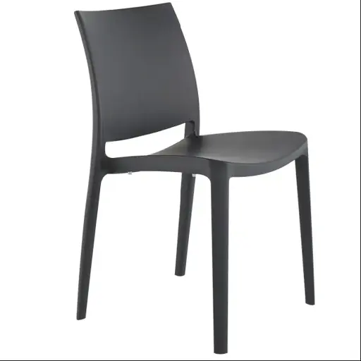 [7052-G7] Glenn silla gris oscuro // Pedido especial min. 12 pzs.