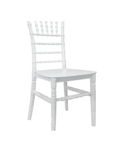 [62168SI] Tiffany silla blanca  // Pedido especial min. 100 pzs.