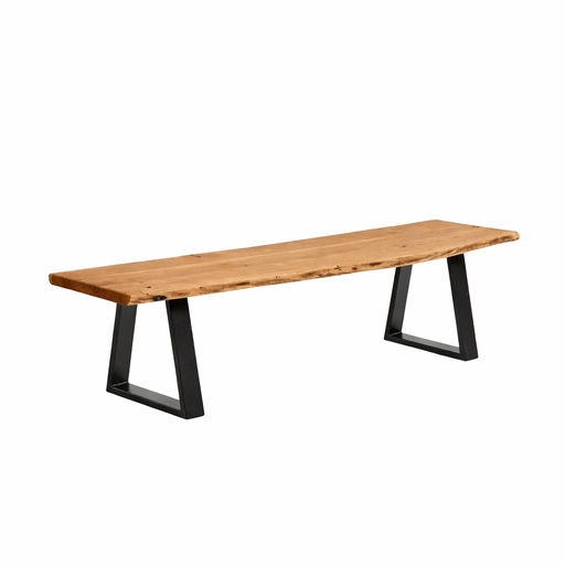 [CC5163M43] Sono banca de madera 1.60 // Exterior techado