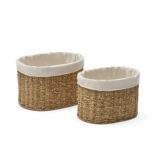 [D1200015FN46] Tossa set de 2 cestas // Outlet