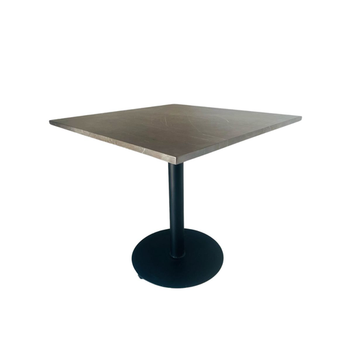 [62276ME] Mesa Santo Tomas cubierta marmol cuadrada 80x80