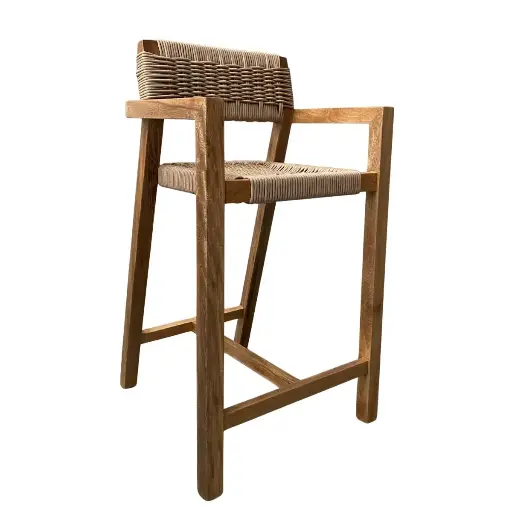 [62330BA] Morelia banco beige liso // Exterior techado