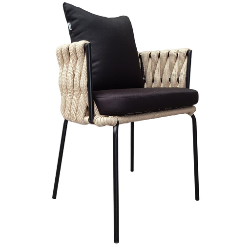 [VERACURRI3] Veracruz silla cuerda beige cojinería curri // Pedido especial