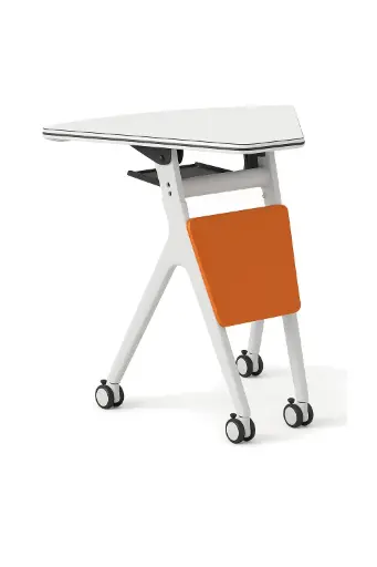[62366ES] Escritorio IQ modular tipo trapecio