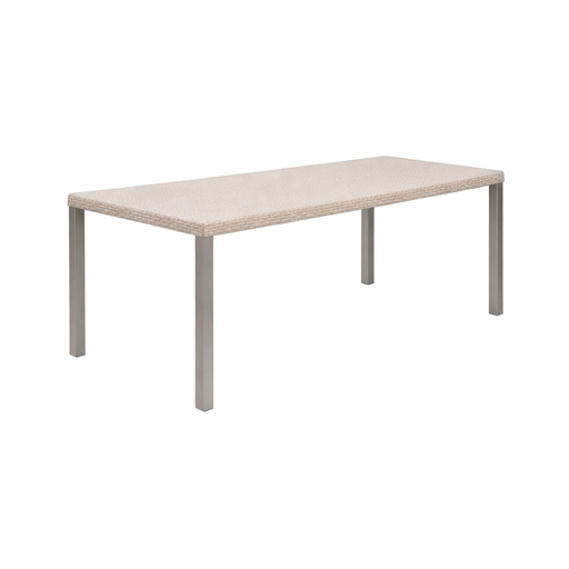 [62417ME] Batan mesa comedor exterior beige // MP