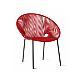 [SRi-Negro-Rojo] Verica silla rojo de pvc // MP