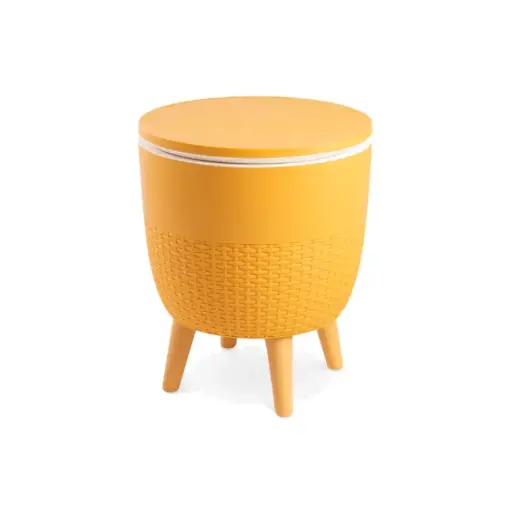 [62430ME] Miami Mesa Auxiliar y Hielera Amarillo // MP