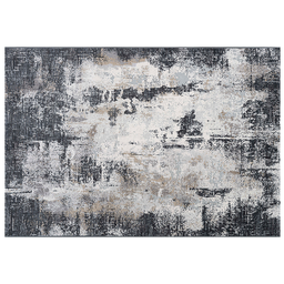 [8456 can 52068 6676] Yone tapete decorativo gris con blanco y negro 200x290 // MS
