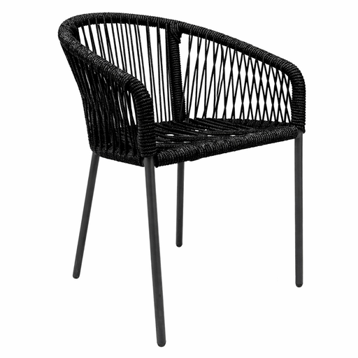 [62713SI] Tequila silla acero galvanizado y textilene // Exterior 100%