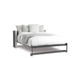 [ESS-IN-AC] Esentelle base de cama individual con laminado de madera color acacia // MS