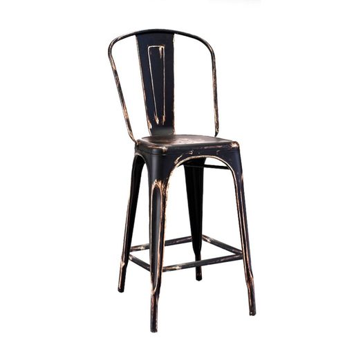 [FOB001] Folix banco respaldo alto negro // MP