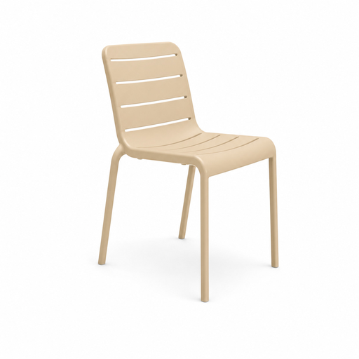 [65245SI] Niza silla sin brazo beige // Exterior 100%