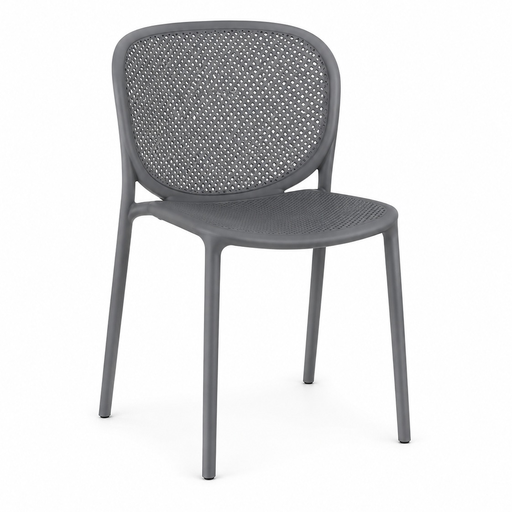 [65267SI] Le Mans silla sin brazo gris oscuro - UV// Exterior 100%