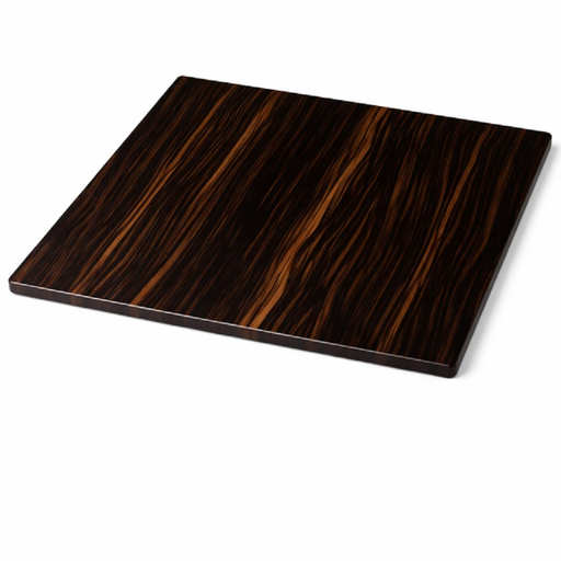 [EBONY215Q60] Cubierta melamina encapsulada Ebony Q60 // Exterior 100%