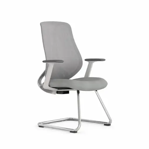 [65409SI] Rey silla visita gris // MP