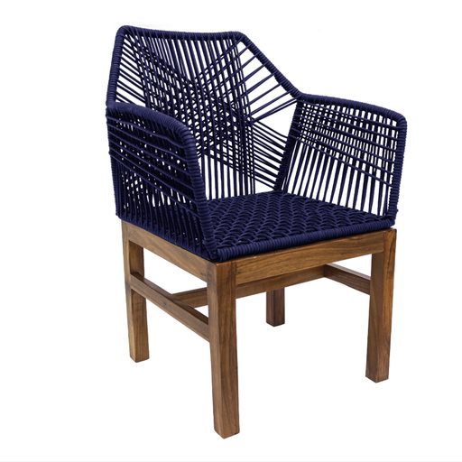 [5150SI] Mazunte silla azul marino // Exterior techado